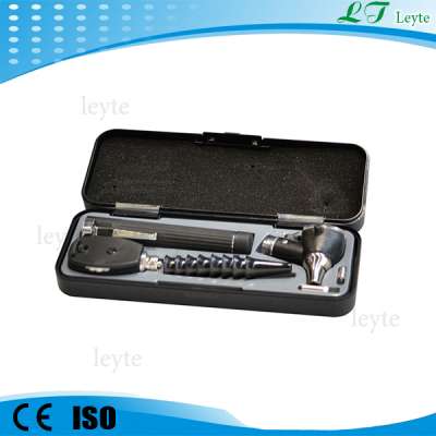 LTEY-CB CE portable clinic diagnostic Otoscope and Ophthalmoscope Set